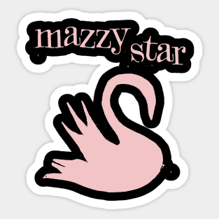 Mazzy Star Retro Sticker